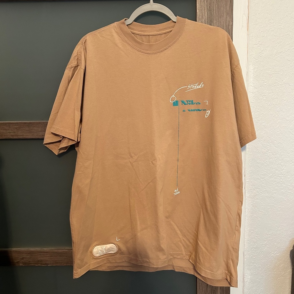 Nike | NSW Max 90 Swoosh Short Sleeve Cotton Shirt-Size L
